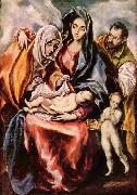 El Greco Hl. Familie oil painting reproduction